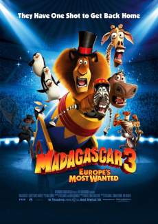 Madagascar 3 2012 Dual Audio Hindi 480p 300MB Filmy4Wap